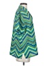 BonWorth 100% Polyester Chevron-herringbone Green Short Sleeve Blouse Size S - photo 4