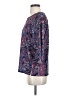 BonWorth 100% Polyester Paisley Purple 3/4 Sleeve Blouse Size S - photo 5