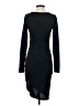 Leith Solid Black Casual Dress Size S - photo 2