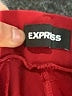Express Solid Burgundy Casual Pants Size M - photo 6
