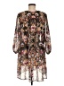 Becca 100% Polyester Brown Casual Dress Size Med - Lg - photo 2