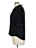 T Tahari 100% Polyester Black Short Sleeve Blouse Size L - photo 5