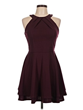 honey and rosie burgundy dress Althea Velvet Maxi Dress: Red Maxi Dress for Cocktail Party main image 1