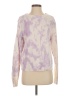 Venus 100% Cotton Tie-dye Purple Pullover Sweater Size S - photo 1