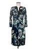 Etcetera Paisley Blue Casual Dress Size 2 - photo 1