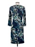 Etcetera Paisley Blue Casual Dress Size 2 - photo 2