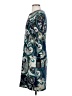 Etcetera Paisley Blue Casual Dress Size 2 - photo 5