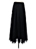 ASOS 100% Polyester Solid Black Formal Skirt Size 6 - photo 2