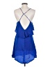 LUCCA 100% Polyester Blue Casual Dress Size S - photo 2