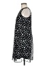 Calvin Klein 100% Polyester Stars Black Casual Dress Size 8 - photo 5