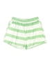 Shein Curve Stripes Green Shorts Size 16 Plus (2) - photo 1
