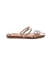 Mariella Silver Tan Sandals Size 8 - photo 1