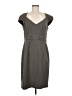 H&M Chevron-herringbone Gray Casual Dress Size 14 - photo 1