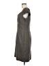 H&M Chevron-herringbone Gray Casual Dress Size 14 - photo 5