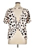 Unbranded Animal Print Ivory Short Sleeve T-Shirt Size XL - photo 2