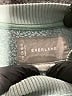 Everlane 100% Recycled Polyester Solid Teal Pullover Sweater Size S - photo 7