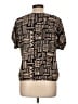 Unbranded Brown Short Sleeve Blouse Size M (estimated) - photo 2