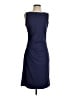J. McLaughlin Solid Blue Cocktail Dress Size S - photo 1