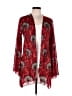 Lucky & Blessed Burgundy Kimono Size M - photo 1