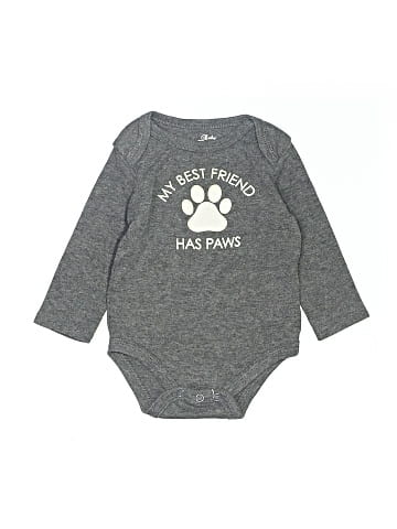Baby Essentials Long Sleeve Onesie (view 1)