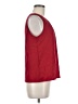 Unbranded Red Sleeveless Blouse Size M - photo 4