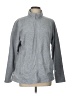Unbranded 100% Polyester Gray Track Jacket Size L - photo 1