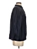 NY Collection Blue Long Sleeve Blouse Size S - photo 4