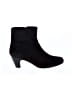 Midnight Velvet Black Brown Ankle Boots Size 9 - photo 1