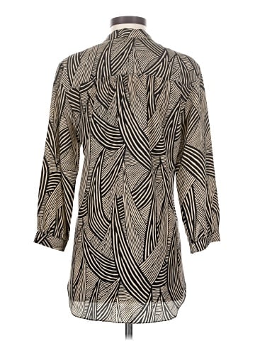 Amanda Uprichard 3/4 Sleeve Silk Top (view 2)
