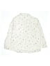 Zara Stars Ivory Long Sleeve Button-Down Shirt Size 7 - photo 2