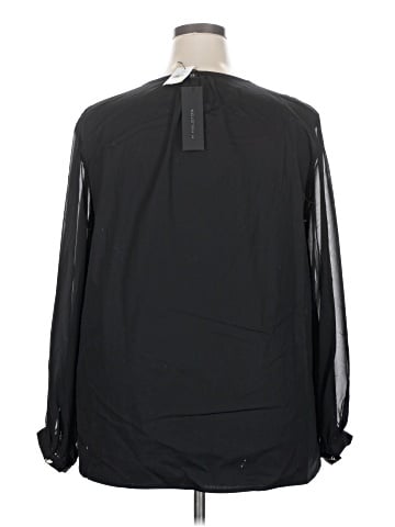 H By Halston Long Sleeve Blouse (view 2)