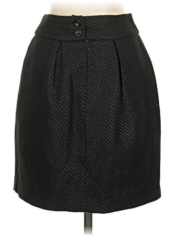 Love 21 Faux Leather Skirt (view 2)