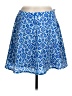 MICHAEL Michael Kors 100% Polyester Paisley Blue Casual Skirt Size 6 - photo 1
