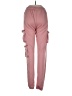 Rainbow 100% Polyester Pink Casual Pants Size L - photo 2