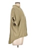 Blu Pepper 100% Rayon Tan 3/4 Sleeve Button-Down Shirt Size L - photo 4