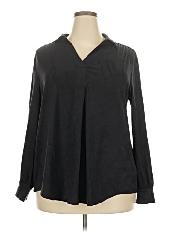 Well Worn Long Sleeve Blouse (view 1)