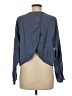 Madewell Blue Long Sleeve Top Size M - photo 2