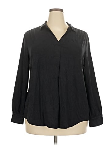 Well Worn Long Sleeve Blouse (view 1)