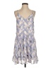 Fab'rik 100% Polyester Argyle Blue Casual Dress Size S - photo 1