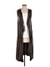 Leith 100% Rayon Gray Vest Size XS - photo 1