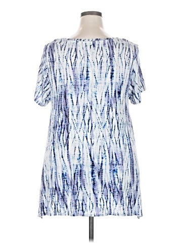 St. Tropez West Short Sleeve Blouse (view 2)