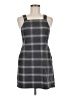 New Look Plaid Gray Casual Dress Size 6 (petite) - photo 1