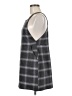 New Look Plaid Gray Casual Dress Size 6 (petite) - photo 5