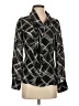 Etcetera 100% Silk Black Long Sleeve Silk Top Size 0 - photo 1