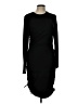 Intempo Solid Black Cocktail Dress Size L - photo 1