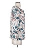Lucky Brand Floral Ivory Long Sleeve Blouse Size S - photo 4