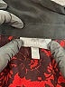 Essentials Paisley Black 3/4 Sleeve Blouse Size 0X - photo 7