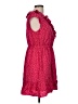 J.Crew 100% Polyester Pink Casual Dress Size 8 - photo 4
