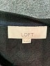 Ann Taylor LOFT 100% Rayon Chevron-herringbone Black Pullover Sweater Size M - photo 7
