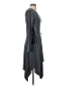 BCBGMAXAZRIA Stripes Gray Casual Dress Size S - photo 4